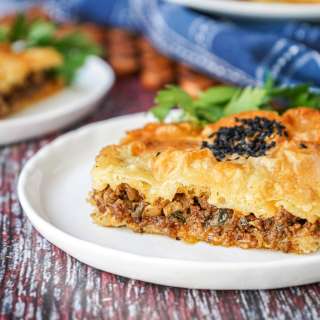 Kıymalı Tepsi Böreği (Turkish Phyllo Pastry with Beef)