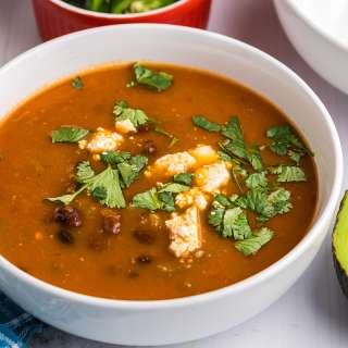 Black Bean Soup Recipe (w/ Green Chiles)
