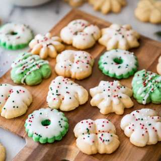 Buttery Spritz Cookies