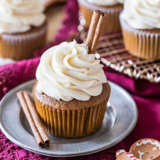 Gingerbread Cupcakes