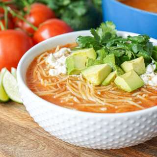 Sopa de Fideo (Mexican Noodle Soup)