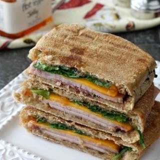 Toasted Ham and Cheese Panini