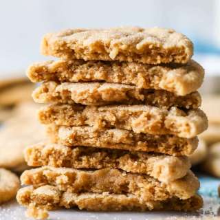Peanut Butter Crinkle Cookies