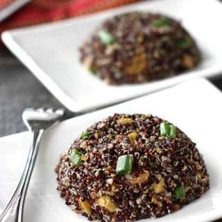 Moroccan Black Quinoa Salad