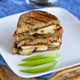 Gruyère, Apples & Fig Panini Recipe