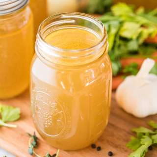 Instant Pot Chicken Stock Recipe
