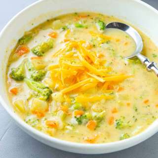 Broccoli Cheese Potato Soup