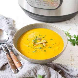 Healthy Cauliflower Soup (Instant Pot or Stovetop)