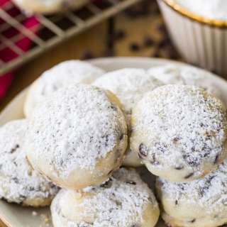 Chocolate Chip Snowball Cookies