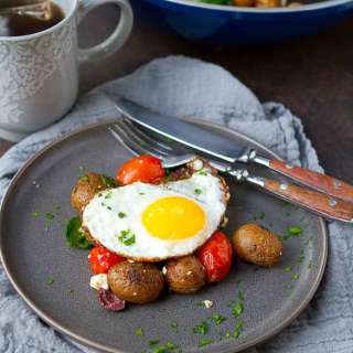 Greek Potato Breakfast Skillet Recipe