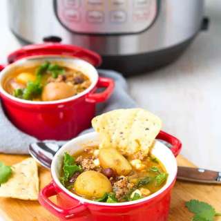Instant Pot Taco Soup with Potatoes