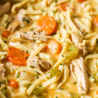 Creamy Chicken Noodle Soup