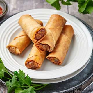 Air Fryer Vegetable Spring Rolls