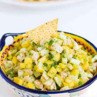 Shrimp, Jicama & Mango Salsa Recipe