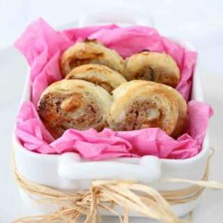 Espresso Cinnamon Cream Cheese & White Chocolate Palmiers Recipe