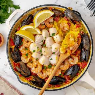 Classic Seafood Paella