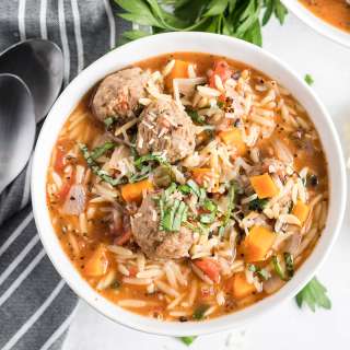 Italian Meatball Soup