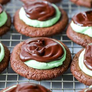 Mint Chocolate Cookies