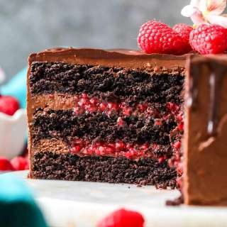 Chocolate Raspberry Cake
