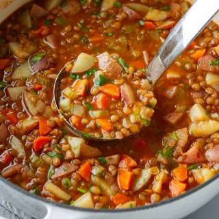 Lentil and Potato Soup