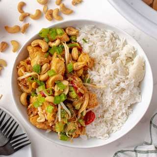 Slow Cooker Cashew Chicken Recipe