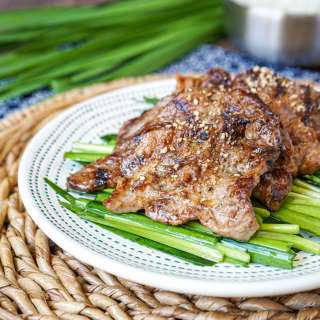 Maekjeok (Korean Doenjang Marinated Pork)
