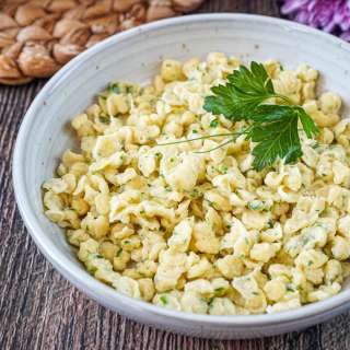 Kräuterspätzle (German Herb Spaetzle)