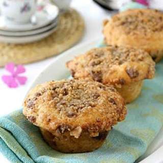 Heath Bar Chocolate & Toffee Coffee Cake Muffins Recipe