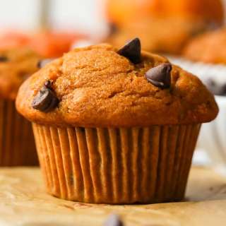 Pumpkin Chocolate Chip Muffins