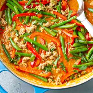 Red Curry with Ground Turkey