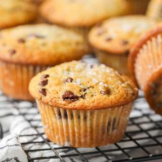 Sourdough Chocolate Chip Muffins