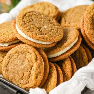 Gingerbread Sandwich Cookies