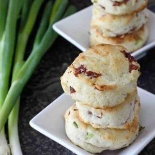 Cream Biscuits with Prosciutto & Parmesan