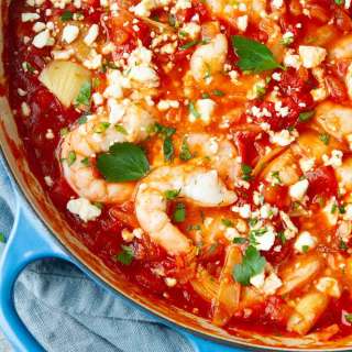Baked Shrimp and Artichokes