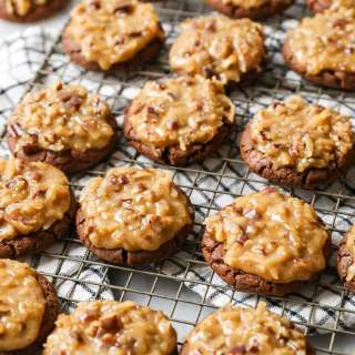 German Chocolate Cookies
