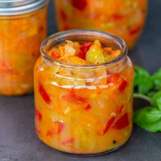 Canned Green Tomato Salad