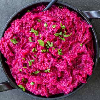 Russian Beet Salad (with Garlic)