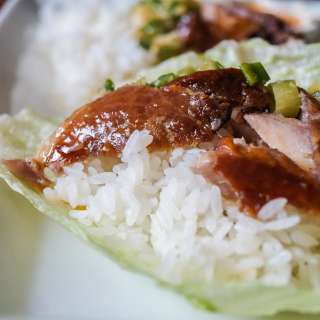Bo Ssam (Korean Roasted Pork Lettuce Wraps)