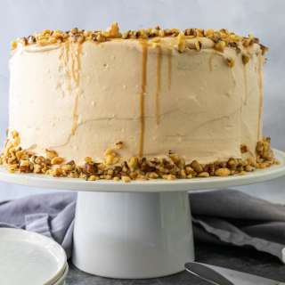 Honey Walnut Poppy Seed Cake