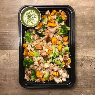 Chimichurri Rice Bowls