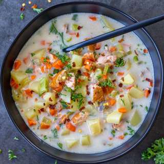 Easy Salmon Chowder Recipe
