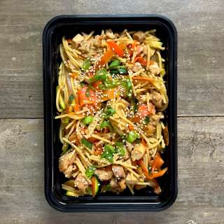 Honey Miso Noodles