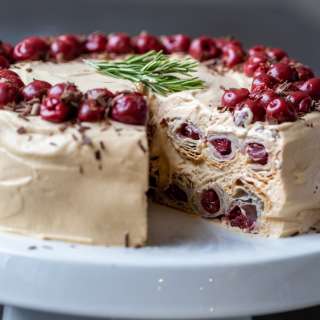 Cherry Cake Recipe (Only 4 Ingredients)