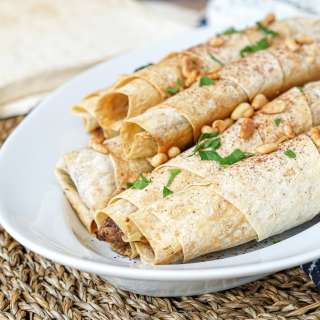 Musakhan Wraps (Palestinian Chicken Wraps)