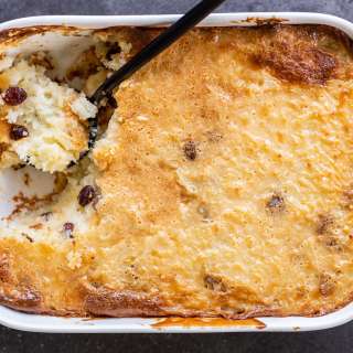 Baked Rice Pudding with Condensed Milk