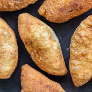 Piroshky with Overnight Dough (Cabbage or Meat Filling)