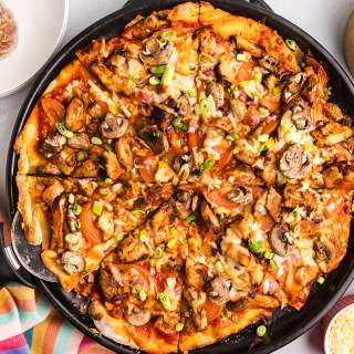Caribbean Jerk Chicken Pizza
