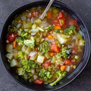 Crazy Easy Vegetable Soup