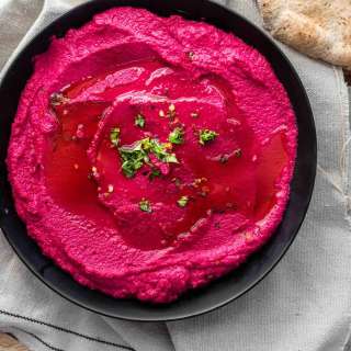 Pink Hummus