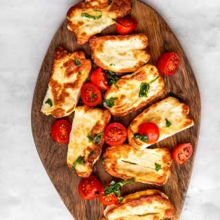 Air Fryer Halloumi